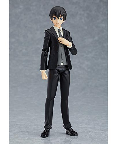 Max Factory Figma Groom Noir Ver., nicht maßstabsgetreue bewegliche Figur, ABS-PVC