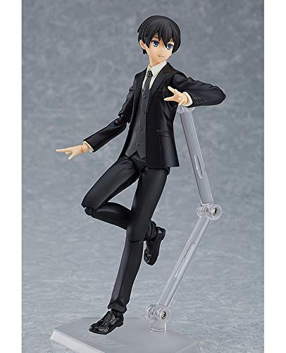 Max Factory Figma Groom Noir Ver., nicht maßstabsgetreue bewegliche Figur, ABS-PVC