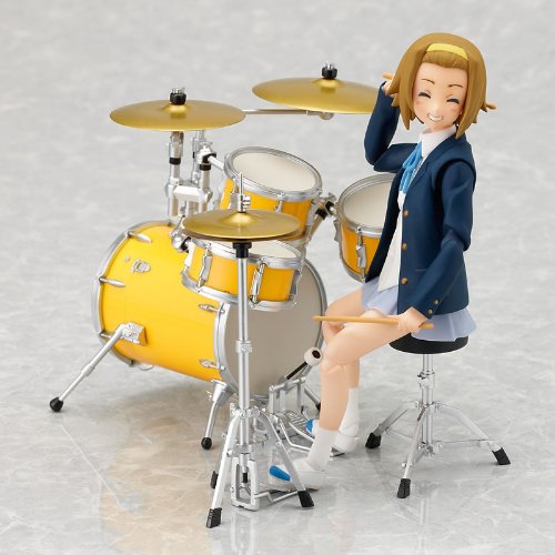 Figurine Figma K-On! de Max Factory en version uniforme de Tainaka Ritsu