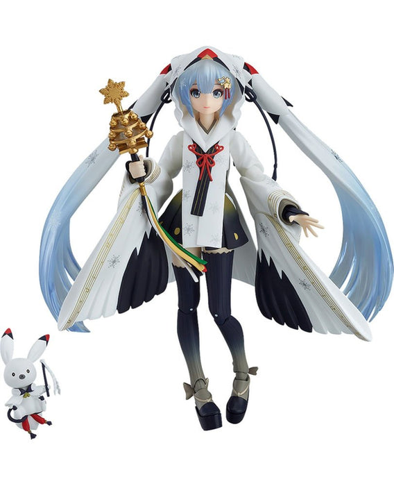 Max Factory Figma Snow Miku Crane Shrine Maiden Ver 2018 Édition limitée