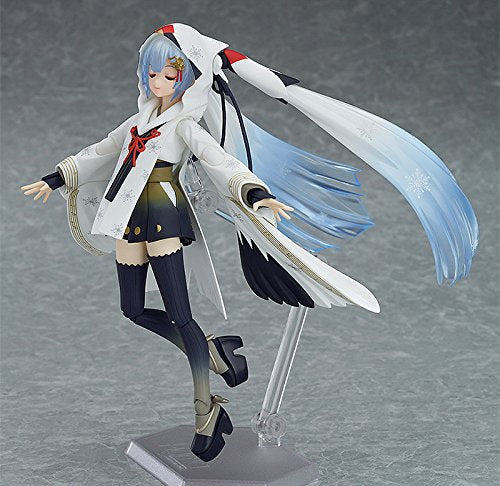 Max Factory Figma Snow Miku Crane Shrine Maiden Ver 2018 Édition limitée