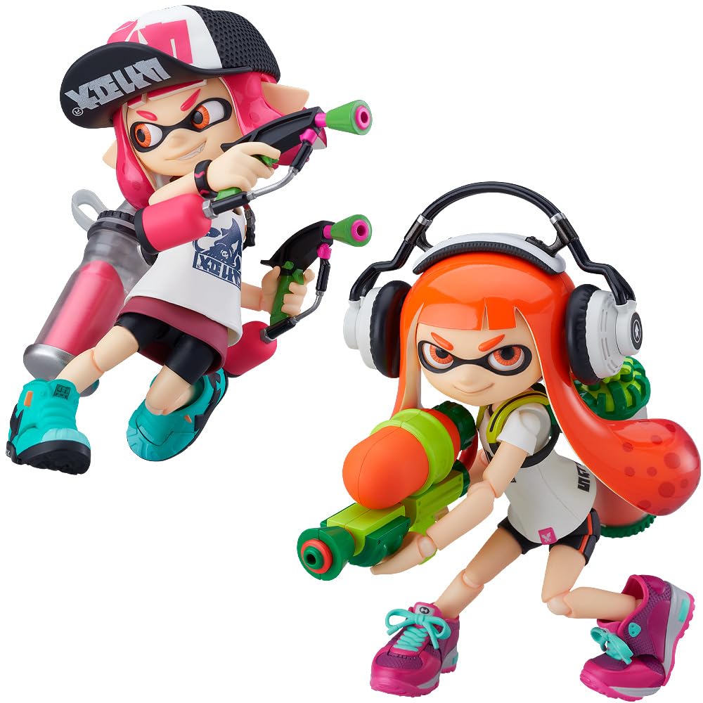 Good Smile Company Figma Splatoon Girl DX Edition Movable Figure Resale- Japan Figure Store - #1 Bring To You The Best Japanese Goods