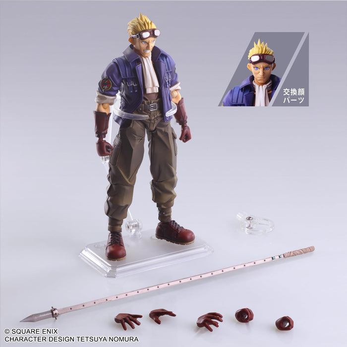 Square Enix Final Fantasy VII Cid Highwind Bring Arts Action Figure Collectible