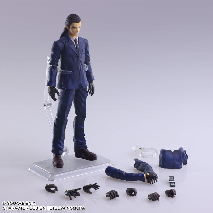 Square Enix Final Fantasy VII Tseng Bring Arts Action Figure Collectible