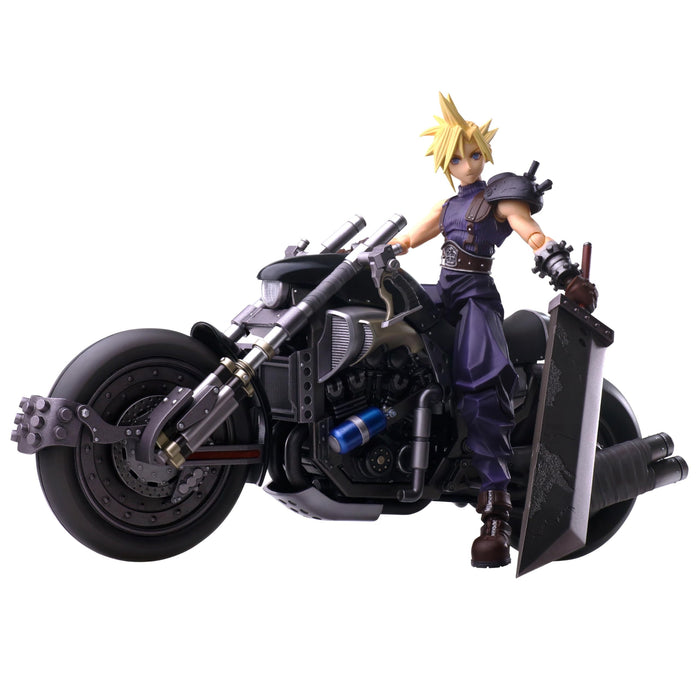 Square Enix Final Fantasy VII Cloud Strife with Hardy-Daytona Action Figure