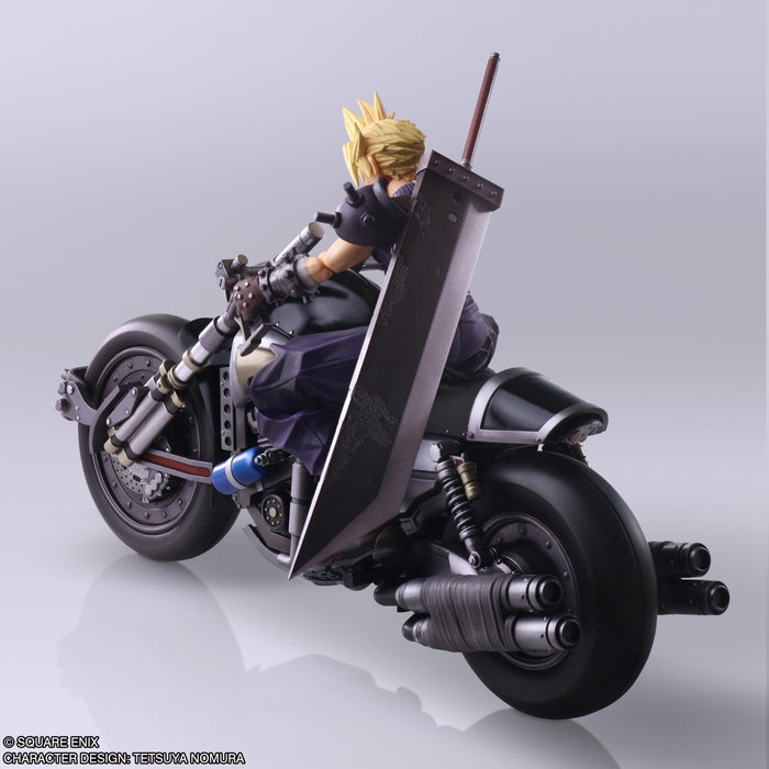 Square Enix Final Fantasy VII Cloud Strife with Hardy-Daytona Action Figure