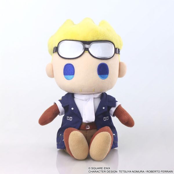 Square Enix Final Fantasy VII Rebirth Cid Highwind Plush Toy Collectible- Japan Figure Store - #1 Bring To You The Best Japanese Goods