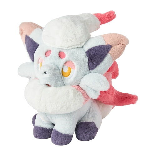 Peluche Pokemon Fluffy Hisui Zoroa à câliner