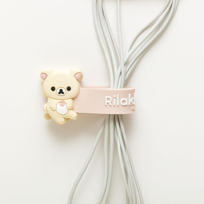 Support de câble San-X Rilakkuma Korilakkuma - Solution de gestion des câbles