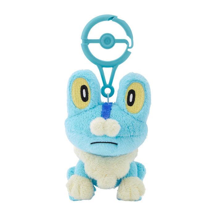 Pokemon Center Froakie Mascot Keychain with Carabiner Attachment