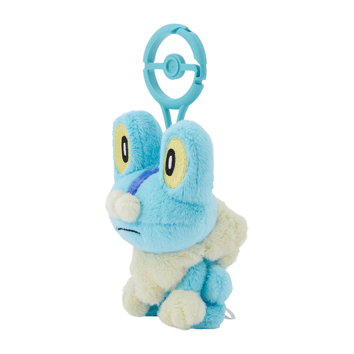 Pokemon Center Froakie Mascot Keychain with Carabiner Attachment