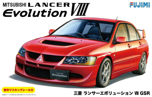 Fujimi Model 1/24 Inch Up Series No.180 Mitsubishi Lancer Evolution Viii Gsr Plastic Model Id180- Japan Figure Store - #1 Bring To You The Best Japanese Goods