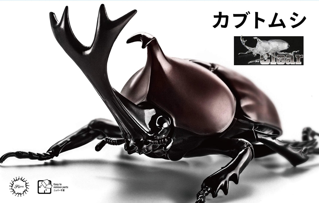 Fujimi Model Free Study Series No.21 Ex-1 Living Things Beetle (Clear) Free Study-21 Ex-1- Japan Figure Store - #1 Bring To You The Best Japanese Goods