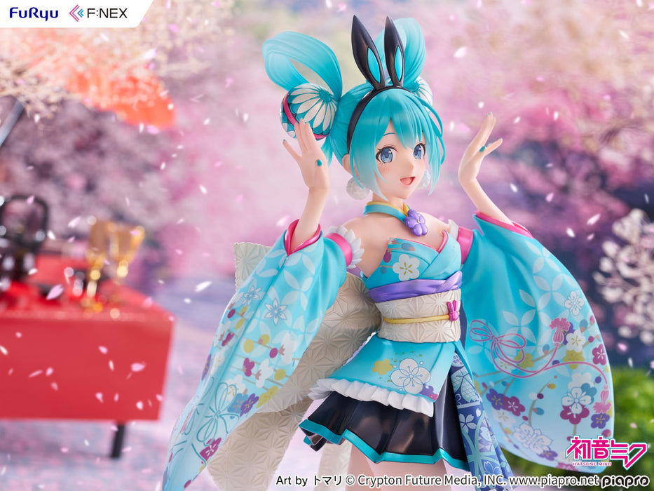 Furyu Hatsune Miku Wa Bunny 1/7 Scale Figure Japan Official Release- Japan Figure Store - #1 Bring To You The Best Japanese Goods