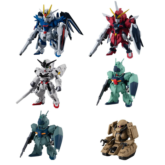 Bandai FW Gundam Converge Nr. 24, 10er-Set Bonbonspielzeuge, Kaugummi – Gundam-Serie