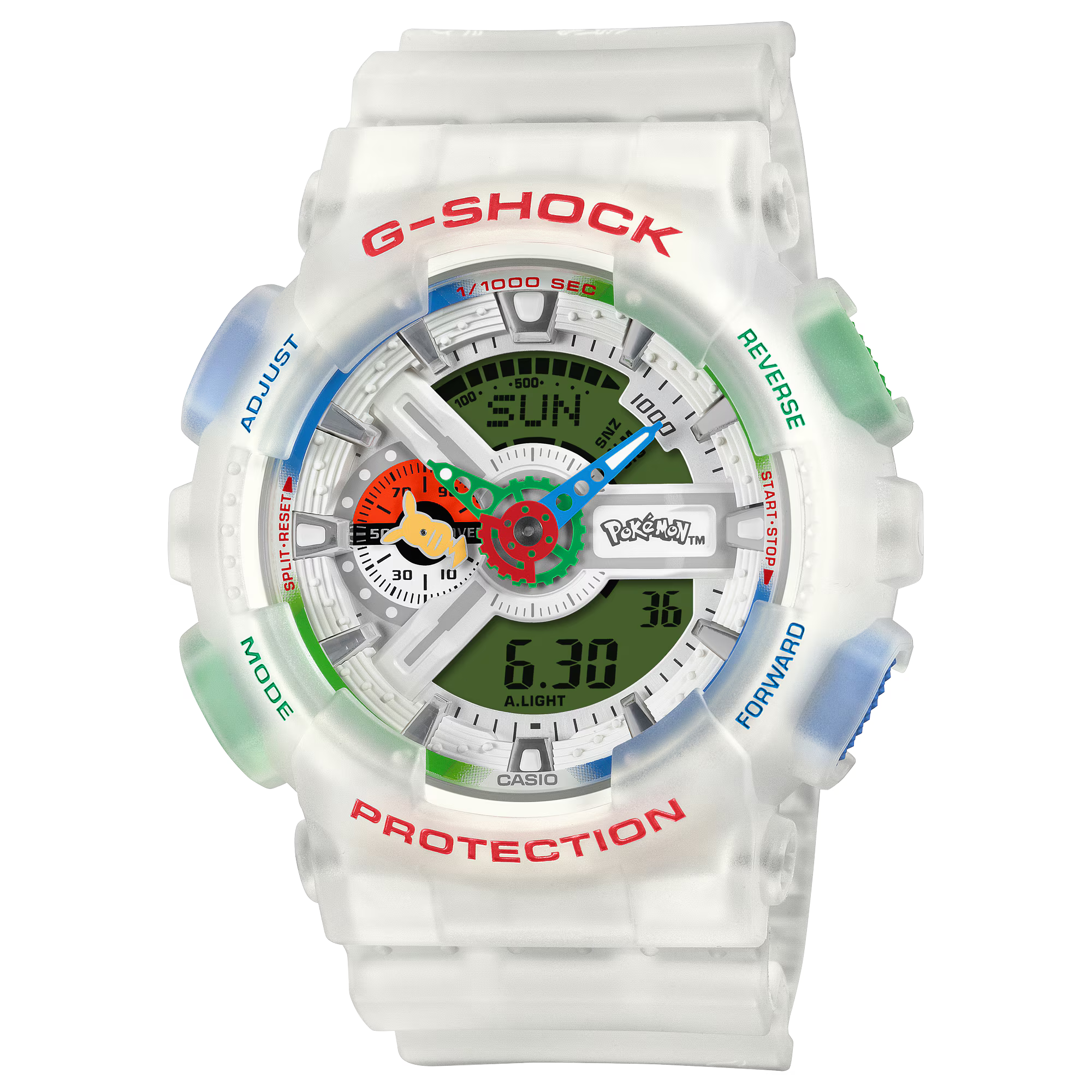 保証書有 G-SHOCK Pokemon GA-110PKM-7AJR 30周年 G-SHOCK x Pokémon 30th Anniversary Watch GA-110PKM-7AJR Limited Editio
