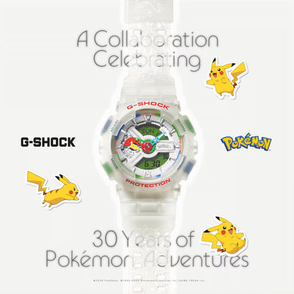G-SHOCK x Pokémon 30th Anniversary Watch GA-110PKM-7AJR Limited Edition