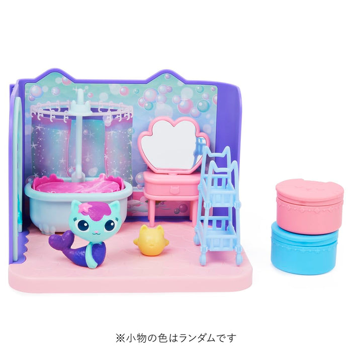 Ensemble de salle de bain Mercat de la maison de poupée Gabby de Takara Tomy - Ensemble de jeu pour enfants