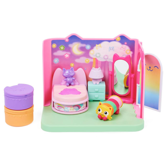 Takara Tomy Gabby's Puppenhaus-Kissen-Katzen-Schlafzimmer-Set für Kinderspielzimmer