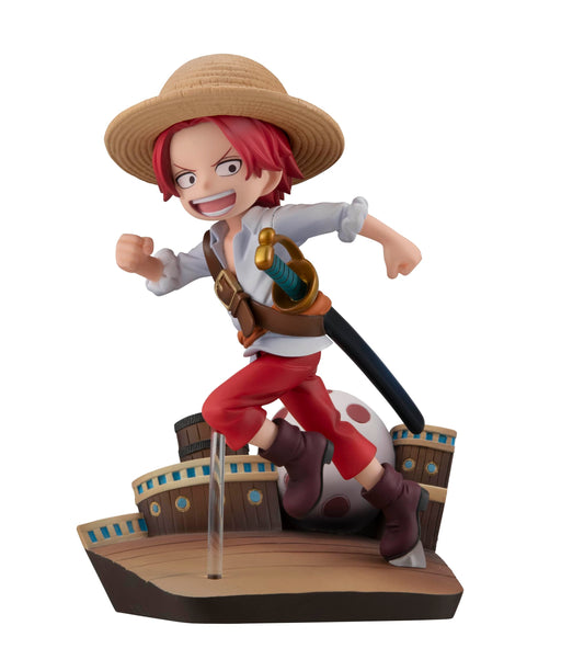 Megahouse Gem Series One Piece Shanks Run Completed Figure Collectible