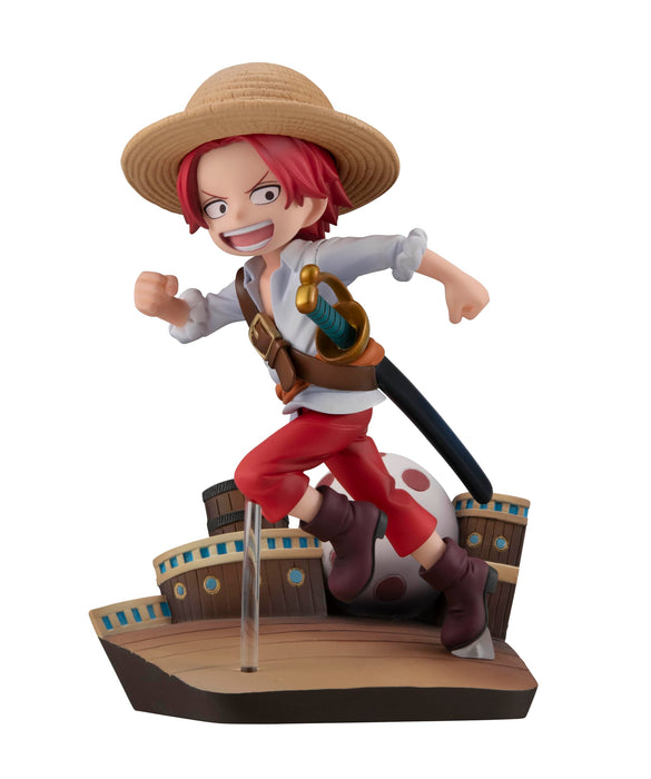 Megahouse Gem Series One Piece Shanks Run Completed Figure Collectible