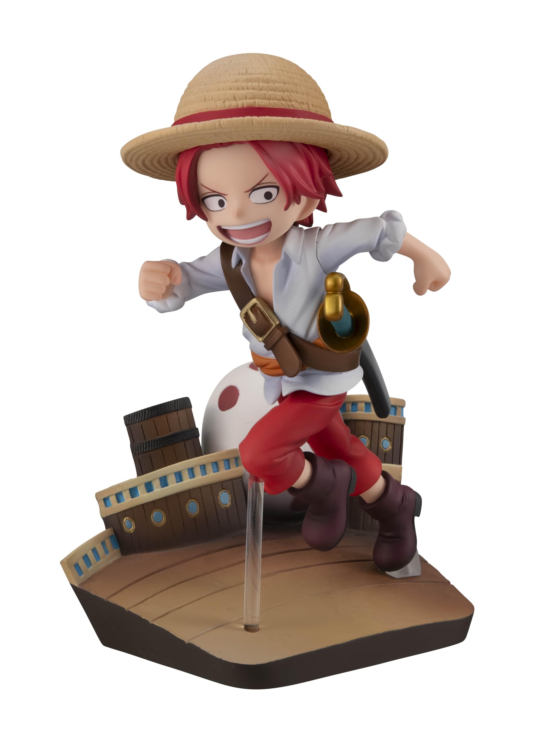Megahouse Gem Series One Piece Shanks Run Completed Figure Collectible