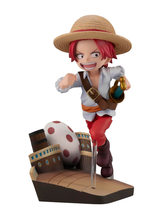 Megahouse Gem Series One Piece Shanks Run Completed Figure Collectible
