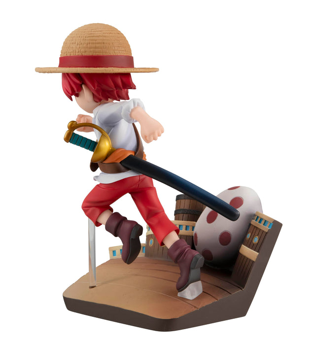 Megahouse Gem Series One Piece Shanks Run Completed Figure Collectible
