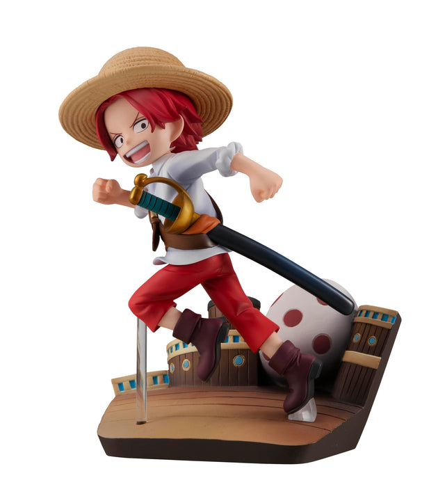 Megahouse Gem Series One Piece Shanks Run Completed Figure Collectible
