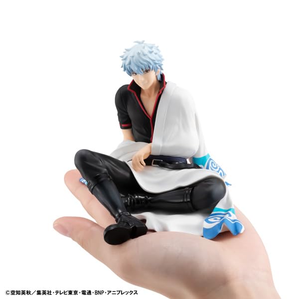 Megahouse Gem Series Gintama Tenohira Gin-San Figurine Collectible- Japan Figure Store - #1 Bring To You The Best Japanese Goods
