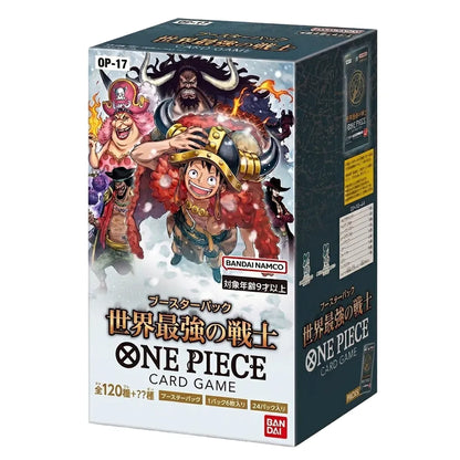 ONE PIECE CARD GAME OP-17 World's Strongest Warrior Booster Box