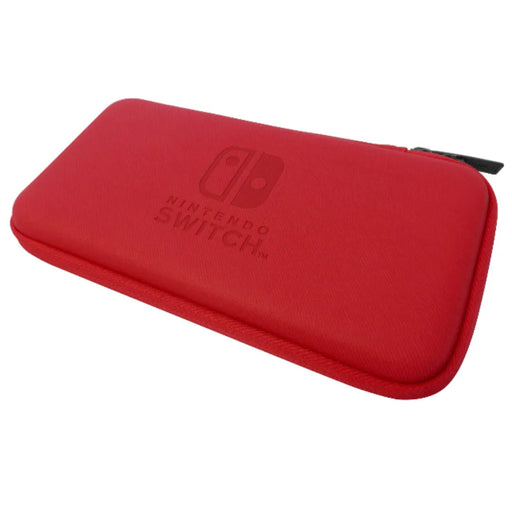 HORI Slim Hard Pouch For Nintendo Switch Lite Red- Japan Figure Store - #1 Bring To You The Best Japanese Goods