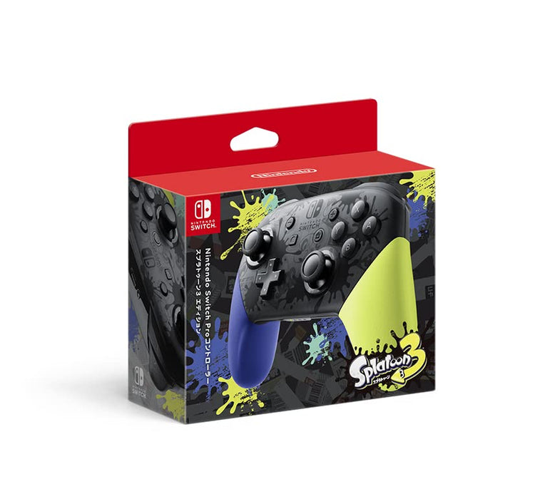 Manette Nintendo Switch Pro Édition Splatoon 3