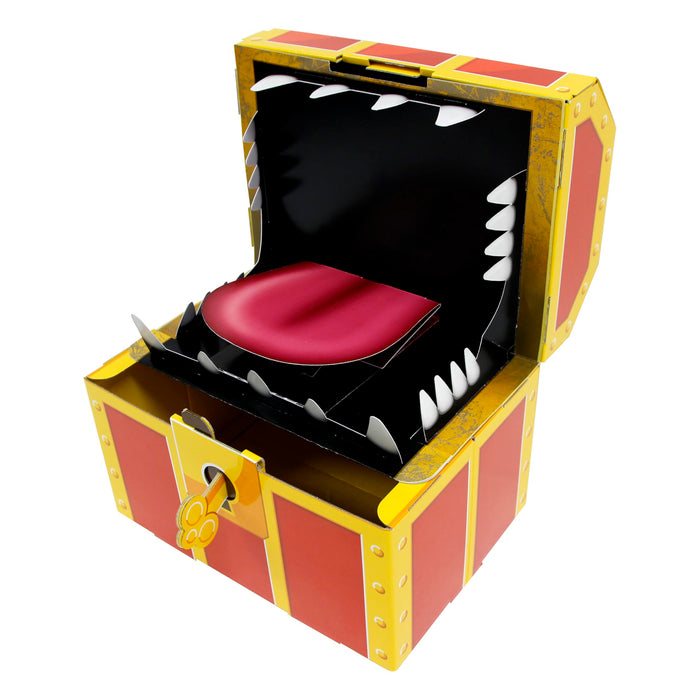 Giftool Treasure Chest Gift Box with Monster Puzzle Sheet - Lockable (M)