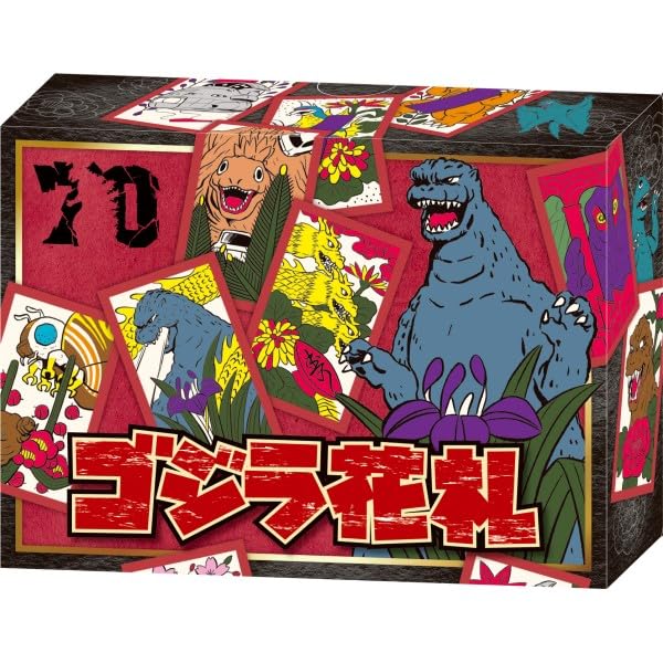 Ensky Godzilla Hanafuda: Japanese Style Playing Cards for Collectors