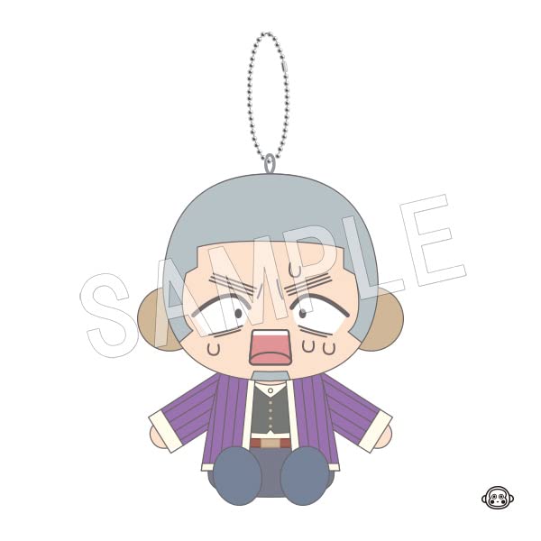 Chugai Mining Golden Kamuy Sanrio Yoshitake Shiraishi Osuwari Plush Mascot