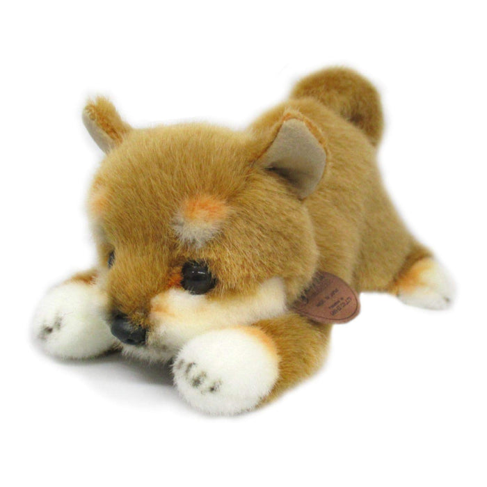 Sanei Boeki Anmutiges Bettelndes Shiba Inu-Hundespielzeug, Braun, 10 cm, Hergestellt in Japan