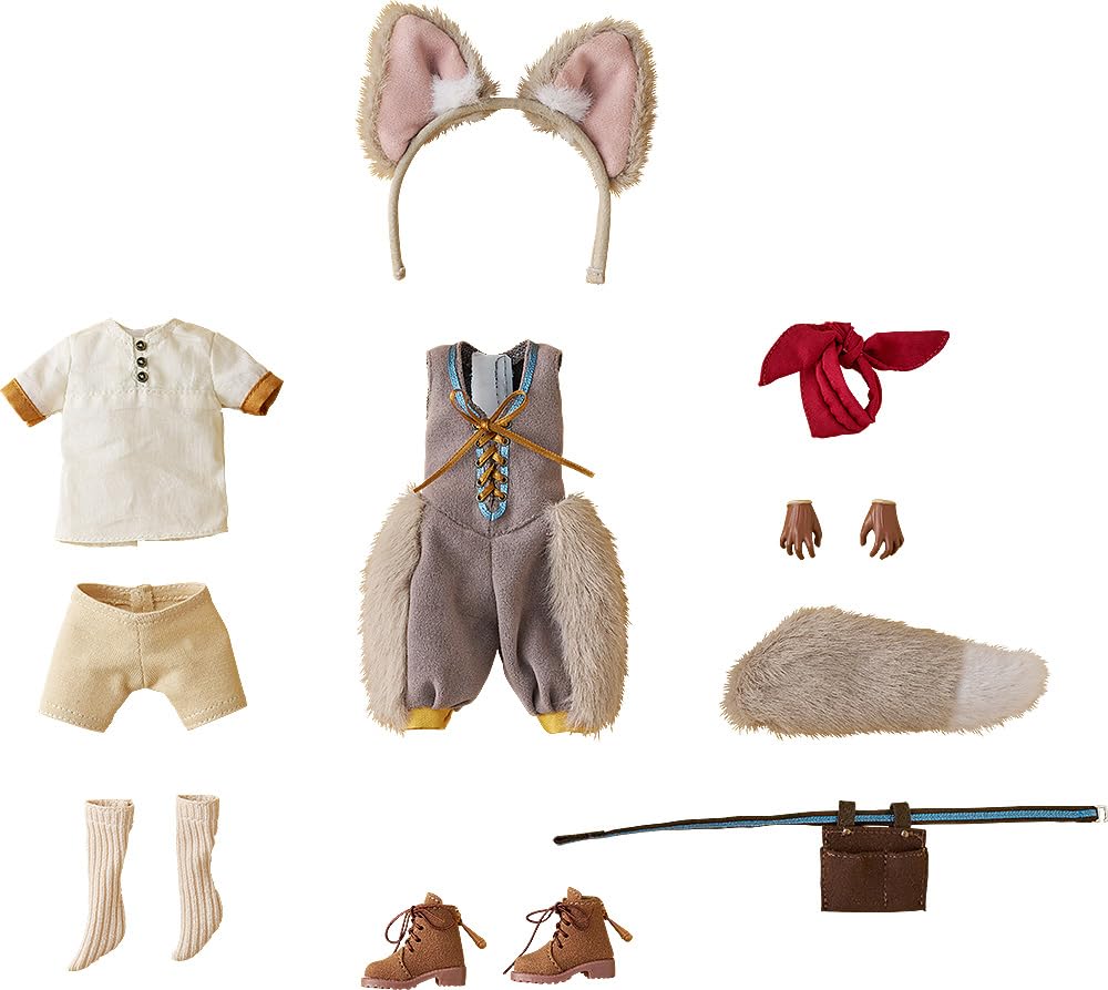Good Smile Company Harmonia Bloom Wolf Outfit Set for Root Dolls- Japan Figure Store - #1 Bring To You The Best Japanese Goods