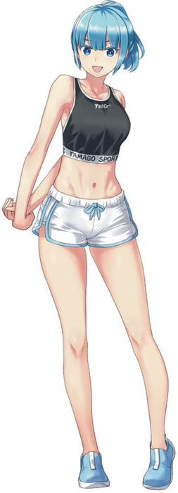 Hasegawa Egg Girls 1/12 Maiyuki Sara Sportswear Unpainted Resin Kit Sp661