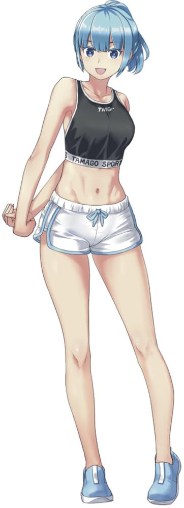 Hasegawa Egg Girls 1/12 Maiyuki Sara Sportswear Unpainted Resin Kit Sp661