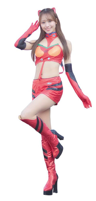 Hasegawa 1/12 Evangelion Racing Figure Kit Matsuda Ayaka Shikinami Asuka