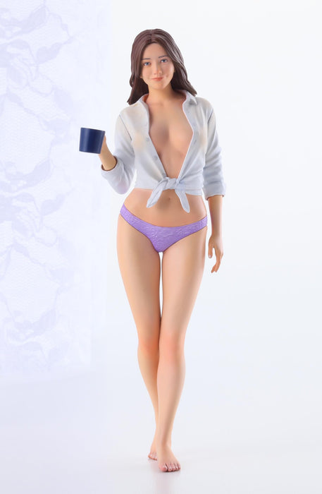 Hasegawa 1/12 Real Figure No. 43 Morning Coffee Unpainted Resin Kit