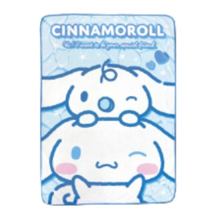 Couverture rafraîchissante Cinnamoroll de San-X Hatayama Shoji 100 x 140 cm