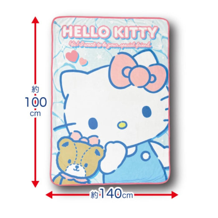 San-X My Melody Cool Blanket 100 x 140 cm – Lightweight and Soft Touch