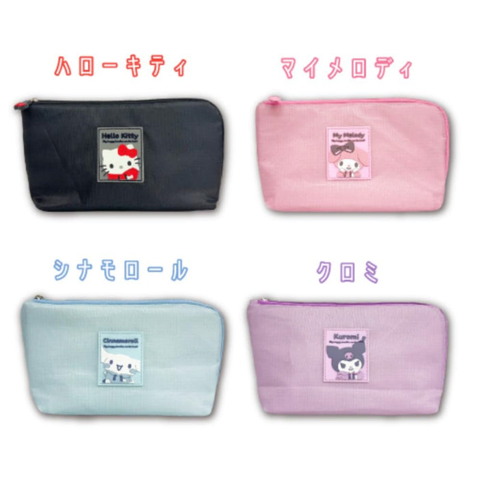 San-X Hello Kitty Gadget Pouch H12.5 x W21 x D5Cm - Cute & Compact Case