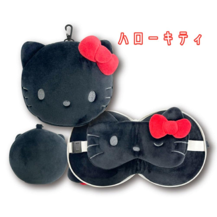 San-X Hello Kitty Head And Eye Pillow 15x16cm