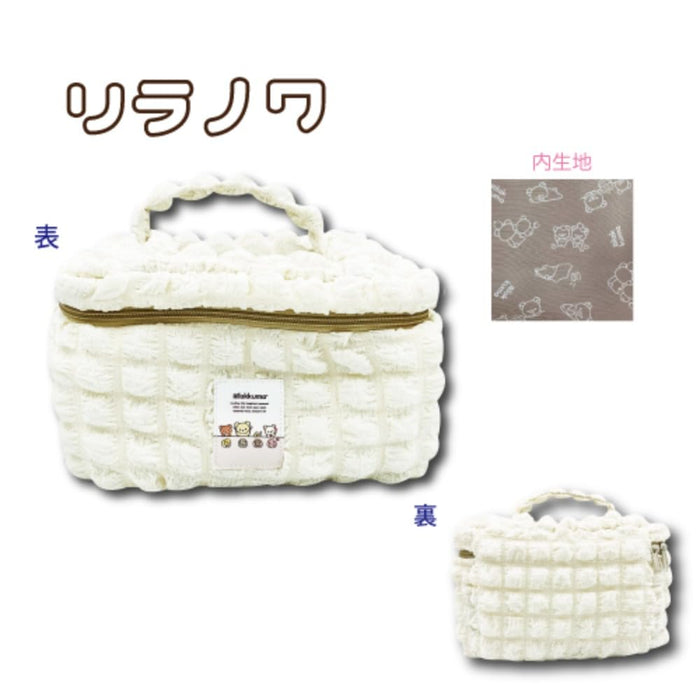 San-X Hatayama Shoji Rilakkuma Vanity Pouch H15xW22xD15cm 33201403