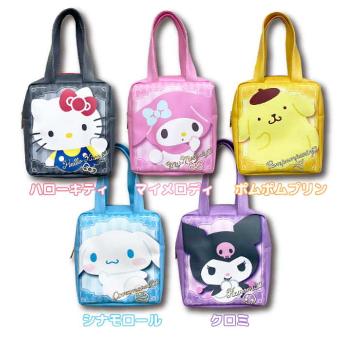 Sac fourre-tout Sanrio San-X avec fenêtre transparente et imprimé Hello Kitty H20xL18xP7Cm