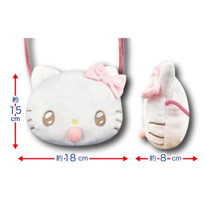 San-X Hatayama Shoji Angel Baby Hello Kitty Gesichtstasche H15xB18xT8cm