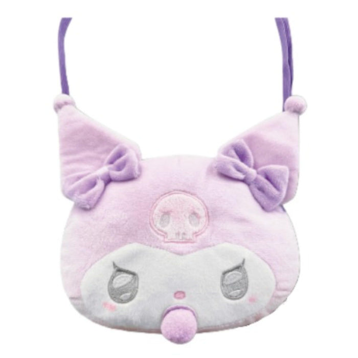 Pochette Visage San-X Sanrio Angel Baby Kuromi - H15 x L18 x P8 Cm